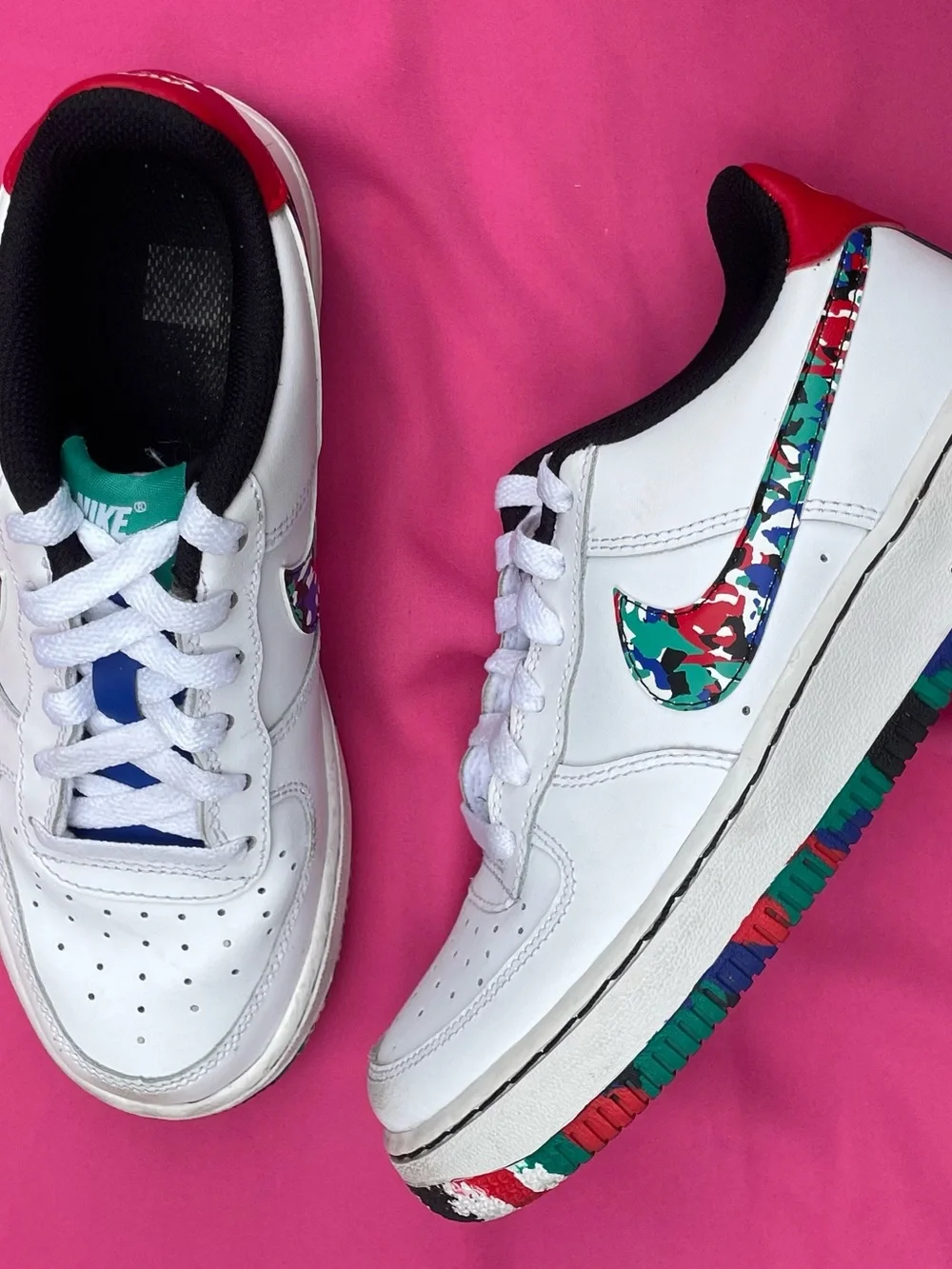 Nike Air Force One Low “Crayon White” Kids Sneaker Size 4Y/W(EU)35:(US)5.5